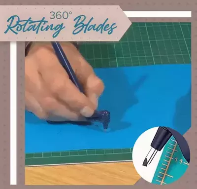 360 Degree Rotatable Crafting Blade Pen
