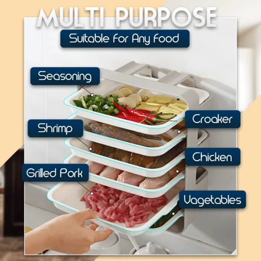 Multi-Layer Drawer-Type Dishes