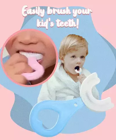 All Rounded Children U Shape Toothbrush