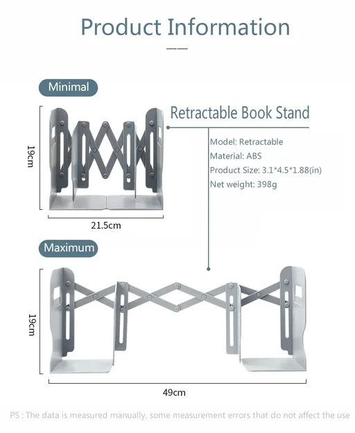 Expandable Book Stand