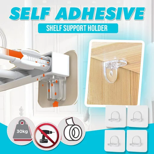 Self Adhesive Shelf Support Holder