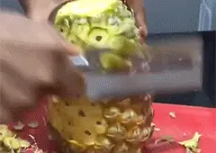 Pineapple Peeling Knife