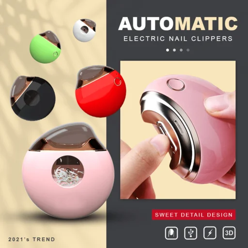 Automatic Electric Nail Clippers