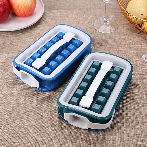 Portable Sealed Ice Cube Case Ice Ball Maker Tray