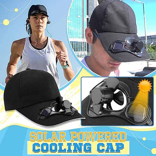 Solar Powered Cooling Cap
