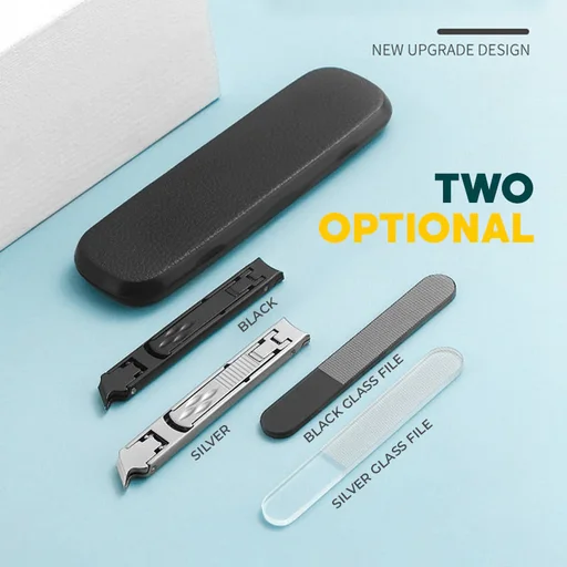 Foldable Double-Ended Nail Clipper Tool