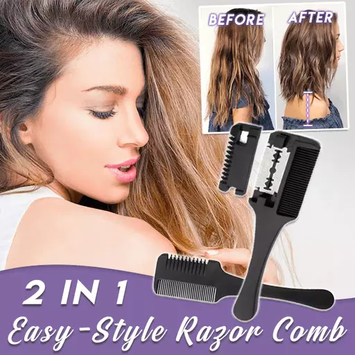 2 In 1 Easy-Style Razor Comb