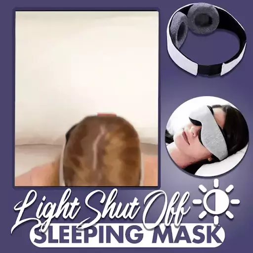Light Shut Off Sleeping Mask
