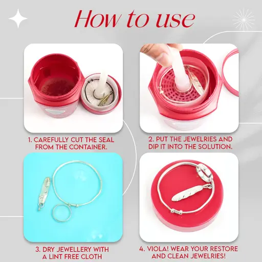 Touch Free Instant Jewellery Renewal Dipping Kit