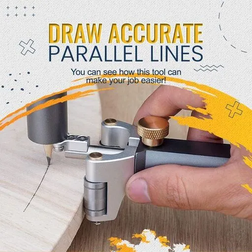 Woodworking Dual-Purpose Linear Arc Scriber