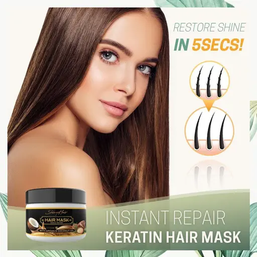 Shiny Hair Instant Keratin Hair Repair Mask