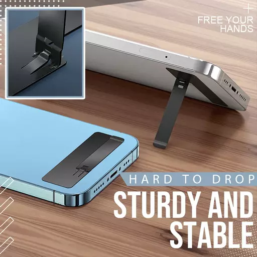 Ultra-Thin Invisible Back Stick Mobile Phone Support Case Stand