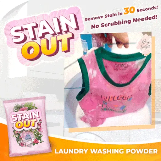 StainOut Laundry Washing Powder