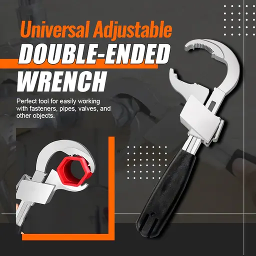 Universal Adjustable Double-Ended Wrench