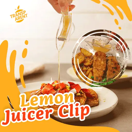 Acrylic Manual Lemon Juicer Squeezer