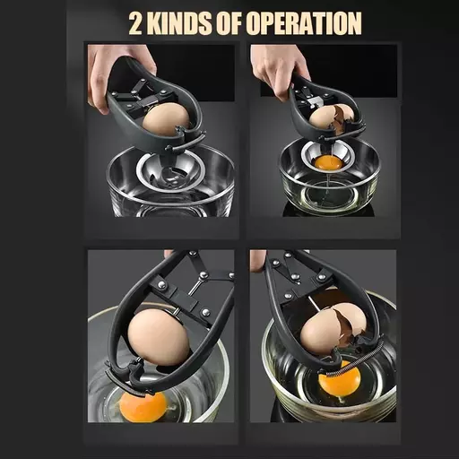 Multifunctional 2-in-1 Egg Opener
