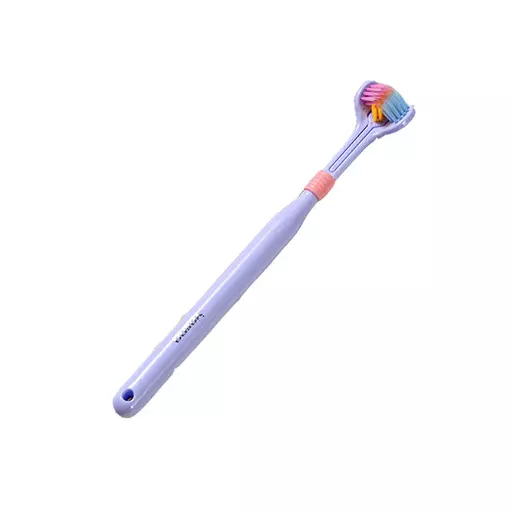 Three Sided Soft Hair Tooth Toothbrush Ultra Fine Soft Bristle Adult Toothbrush