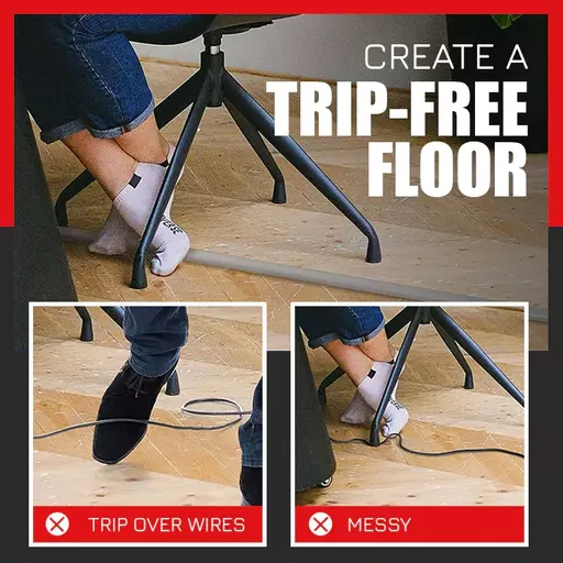 Self-Adhesive Floor Cable Cover