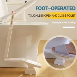 Touchless Toilet Lid Lifter Pedal