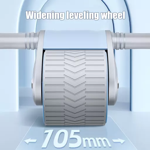 Automatic Rebound Abdominal Wheel Double Round Wheels Roller Domestic Abdominal Exerciser