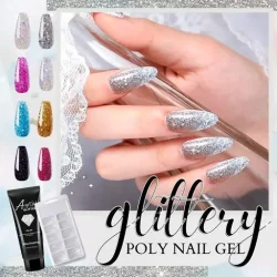 Glitter Poly Nail Gel Kit