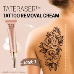 Tat Eraser Permanent Tattoo Removal Cream Painless Maximum Strength Removal